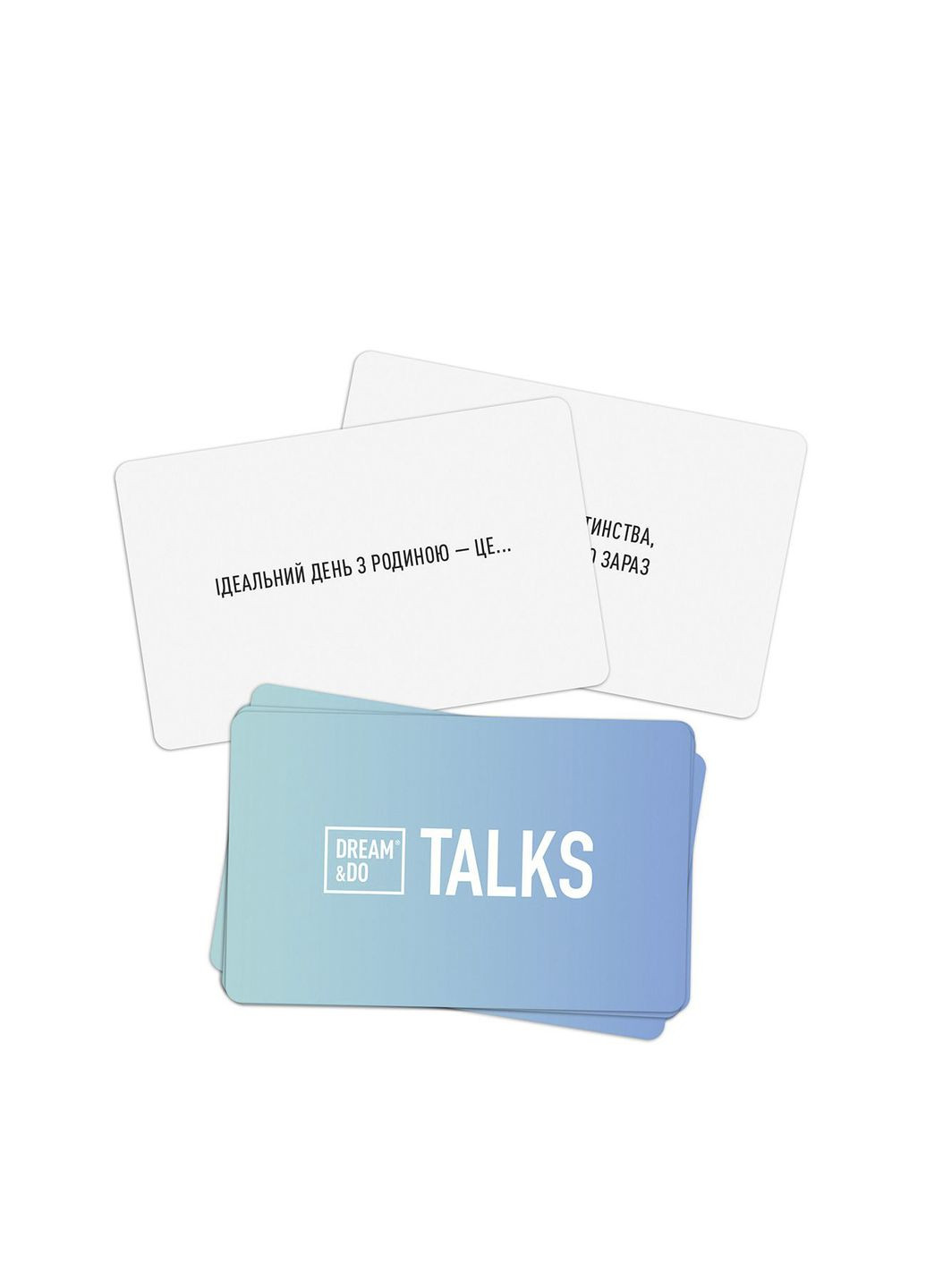 Настольная игра-беседа "Dream&Do Talks - Family" цвет разноцветный CB-00267642 No Brand (314891426)