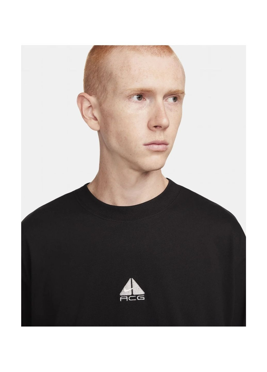 Лонгслив мужской Acg Lungs Long-Sleeve T-Shirt Black Nike (365961274)