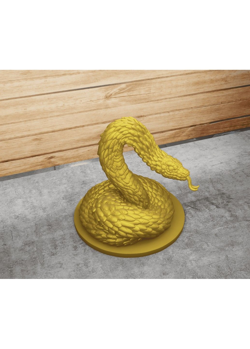 Статуэтка Змея на подставке — символ 2025 года. ЗаСвіт (369718559)