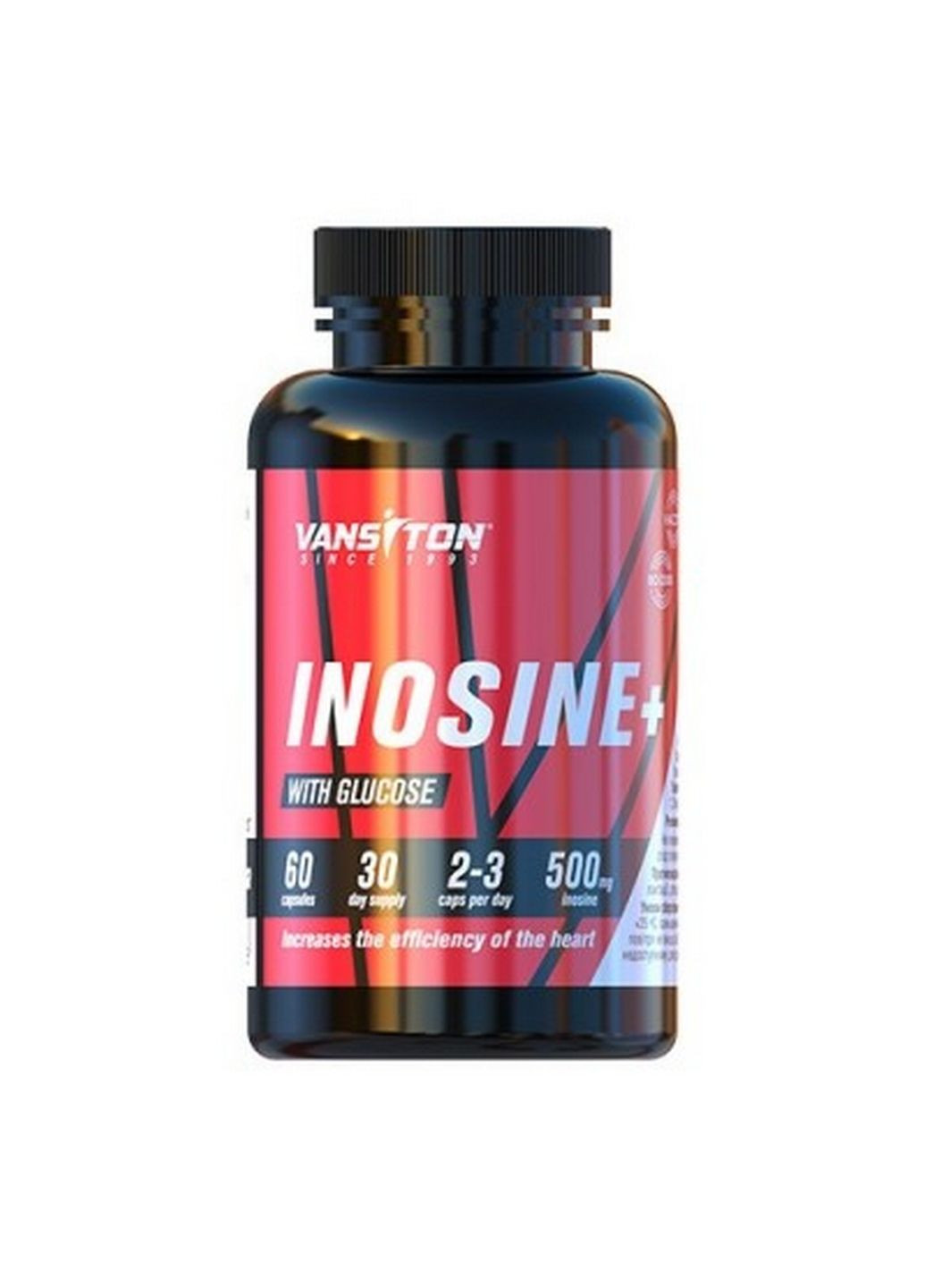 Натуральна добавка Inosine, 60 капсул Vansiton (293482625)