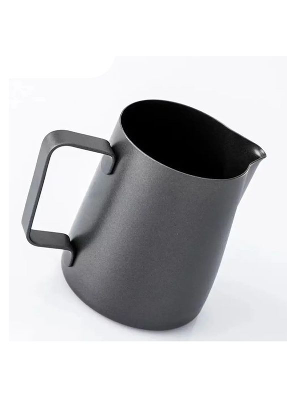 Пічер молочник для кави LH3560B Black 600 мл з тефлоновим покриттям довгим носиком 15 шт. Ecoffee (352011183)