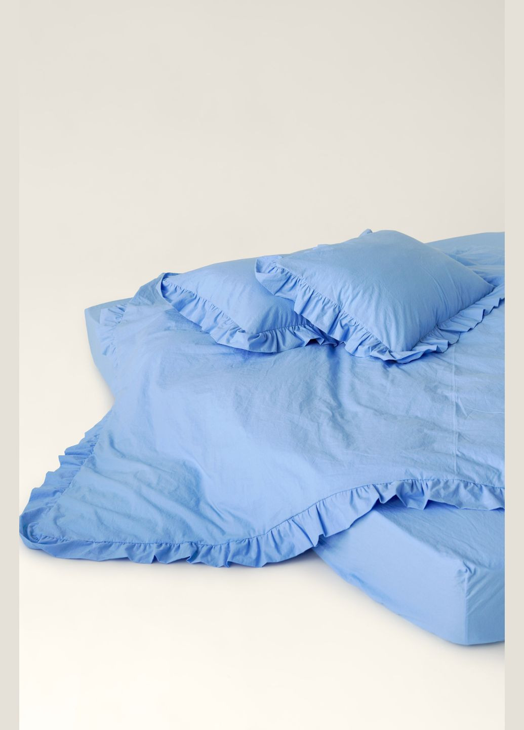 Постельное белье варенный хлопок семейное 220 х 240 см 3в1 наволочки, пододеяльник, простынь Beni Home (345641655)