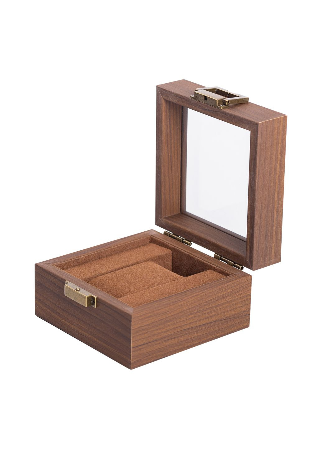 Ящик для часов с накидным замком 12х12х7,4 см Yiwu (328441329)