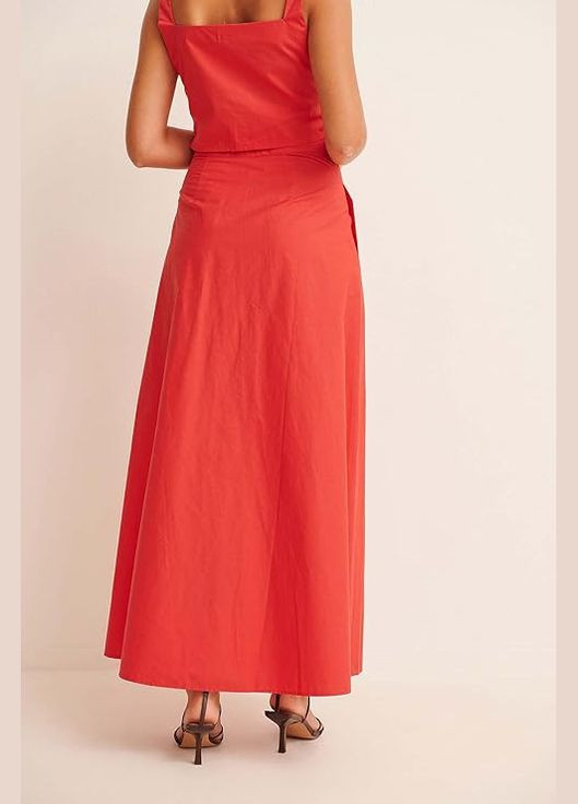 Красная юбка NA-KD