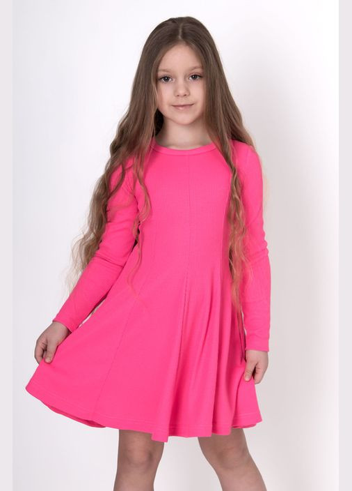 Розовое платье для девочки Mevis (289727652)