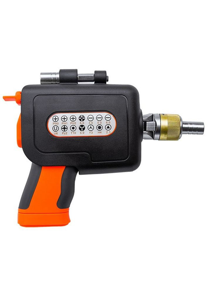 Отвертка с храповым механизмом + 14 битов, 2882A/Рабовая отвертка с трещоткой/Отвертка с сменными насадками Triangle (367060176)