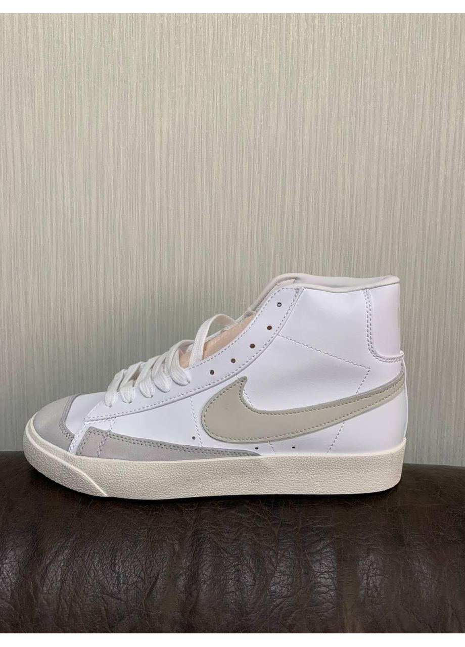 Белые летние кроссовки nike blazer 77 low 77 vintage white beige найк блейзер No Brand