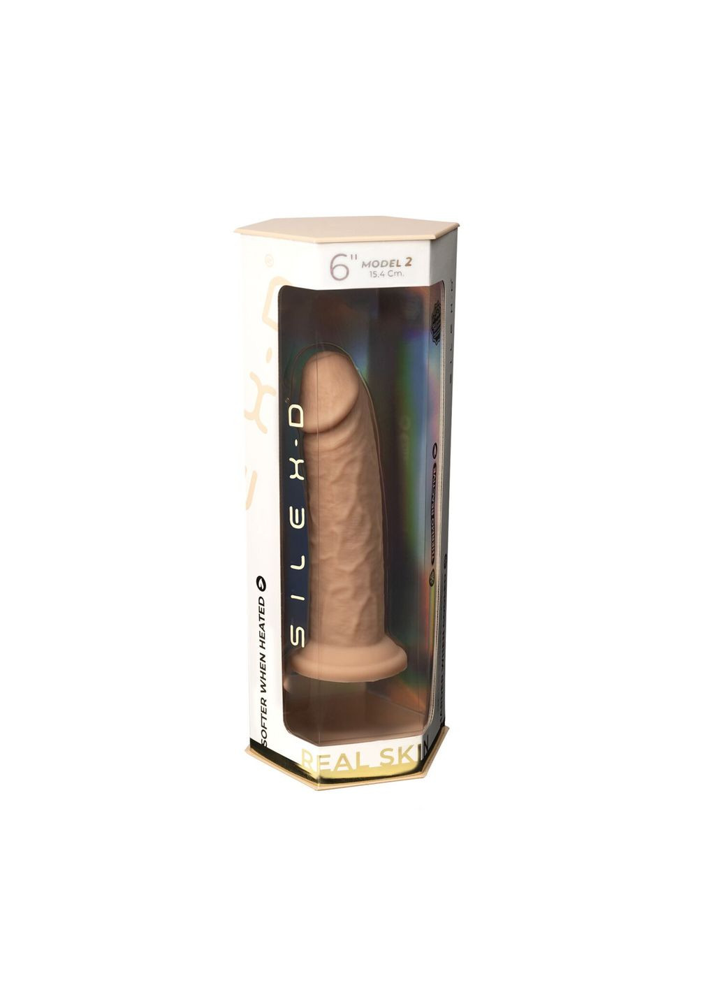 Фалоімітатор Robby Real Skin Flesh (MODEL 2 size 6in) - CherryLove Silexd (366962677)
