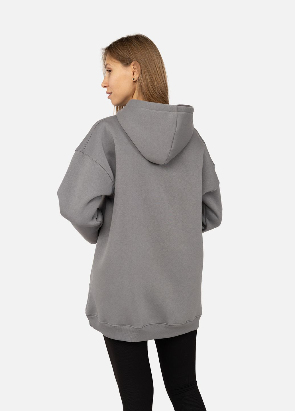 Жіночий худі колір сірий CB-00262869 Yuki (309000590)
