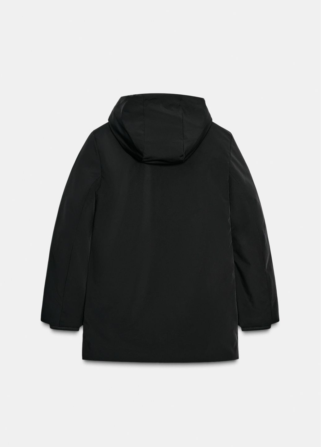 Черная демисезонная куртка Zara