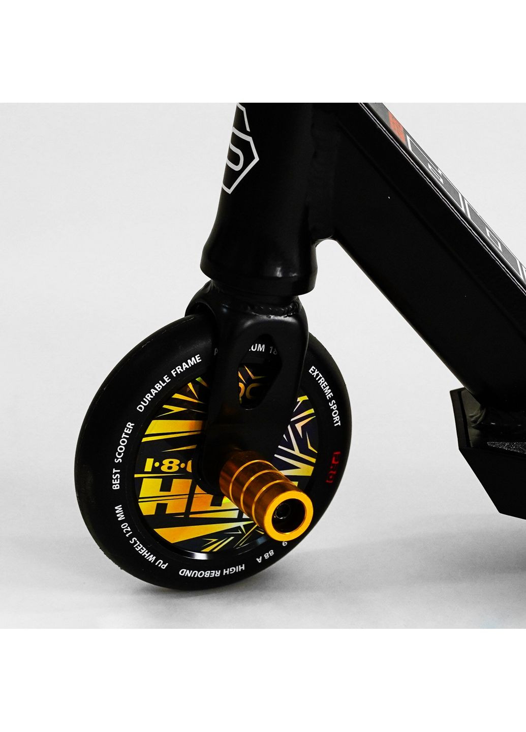 Самокат трюковий "hop pro" hic-система, пеги, алюмінієвий диск та дека, колеса pu Best Scooter (282590211)
