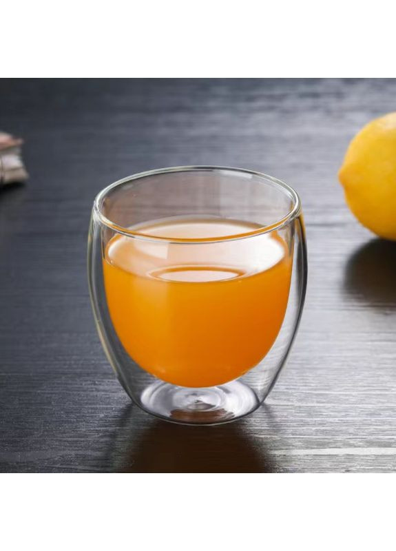 Склянка з подвійними стінками 90001 250 мл Edenberg (350918427)