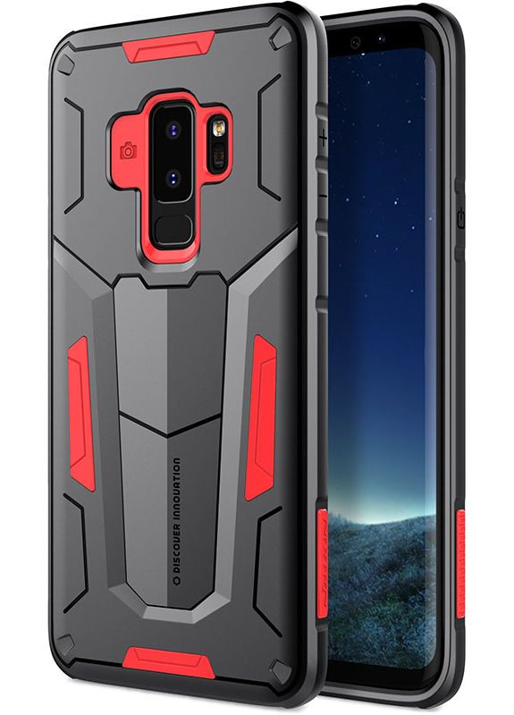Чехолнакладка Defender Case II Samsung Galaxy S9+ Red Nillkin (301780102)