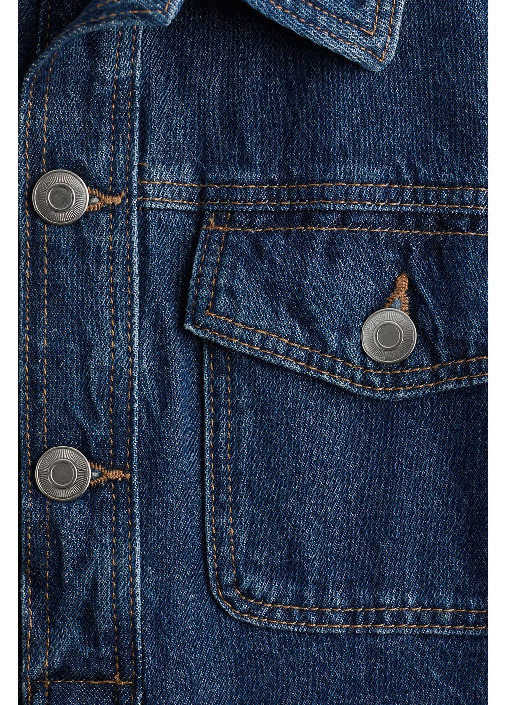 Синее платье джинсовое H&M однотонное