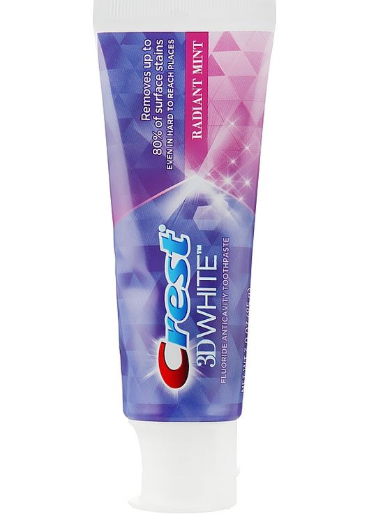 Відбілююча зубна паста 3D White Radiant Mint Flavor 93g (272777-19097049) Crest (368631606)