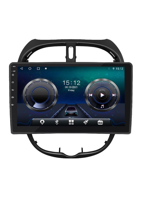 Штатная магнитола для Peugeot 206 1998-2012 экран 9" 4/32Gb/ 4G/ Wi-Fi/ CarPlay Premium Android GPS 3шт Lesko (336199228)