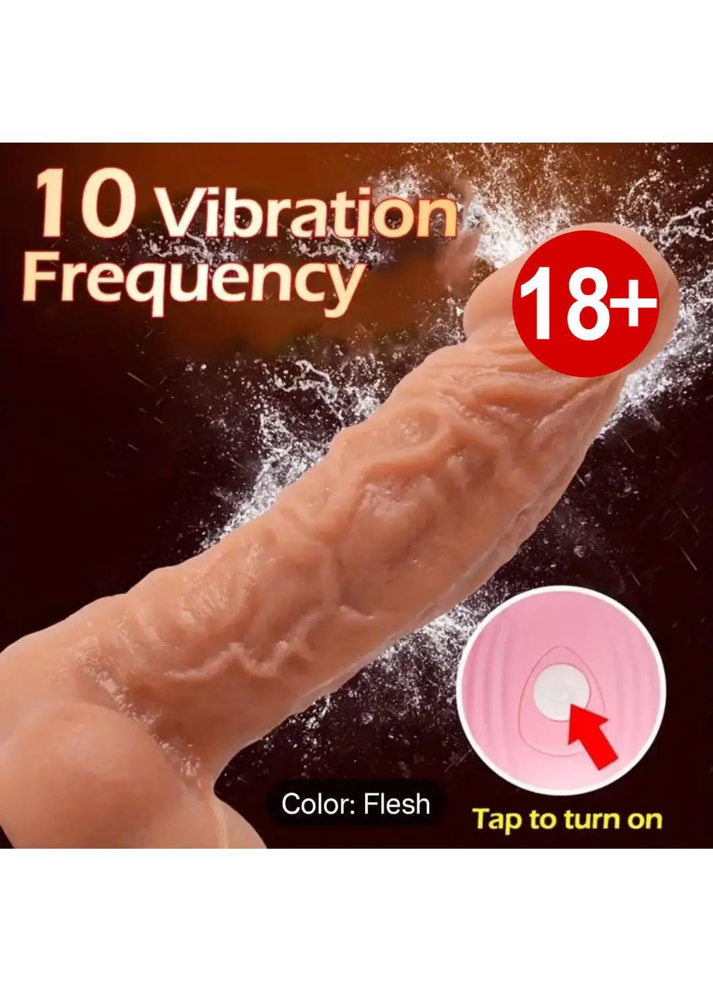 Фаллоимитатор с вибрацией DAVID Lilo (370203036)