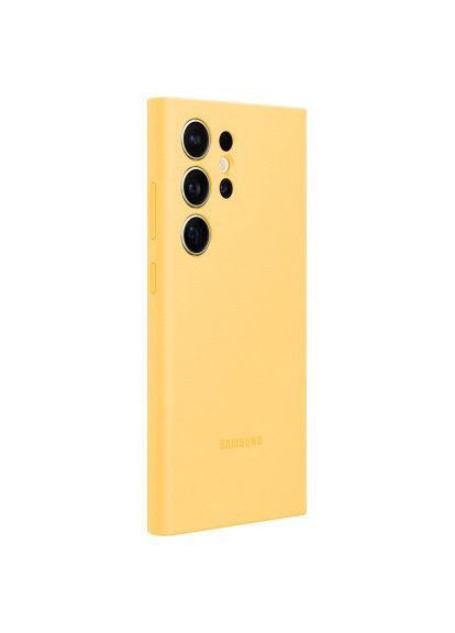 Чехол для мобильного телефона (EFPS928TYEGWW) Samsung s24 ultra silicone case yellow (279327505)