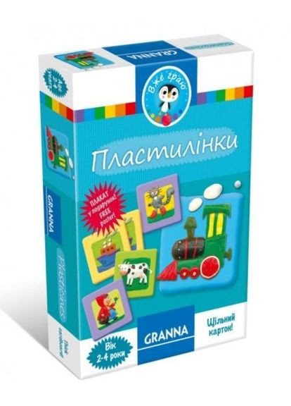 Настільна гра Пластилінки, укр. мова (+) Granna 82661 (361497807)
