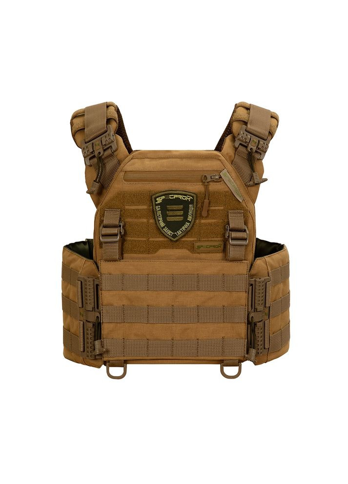 Плитоноска gen.3 Pro. Система швидкого скидання. 3 підсумки (00000002365) Warmor (360891743)