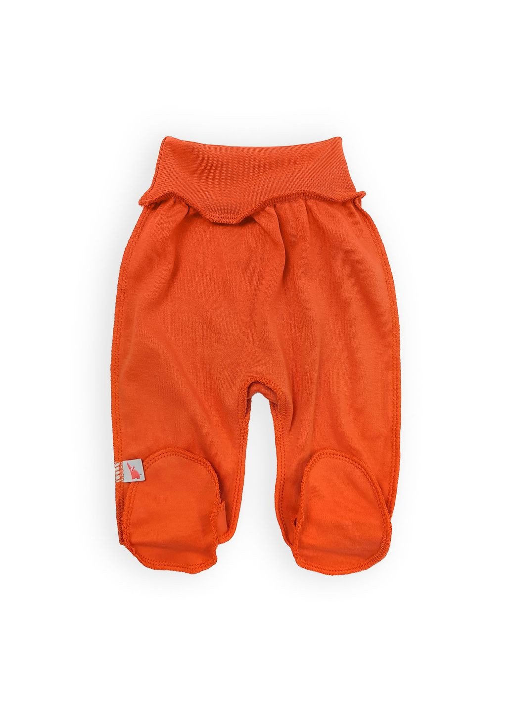 Tunes ползунки однотонные со швами наружу brick терракотовый производство -