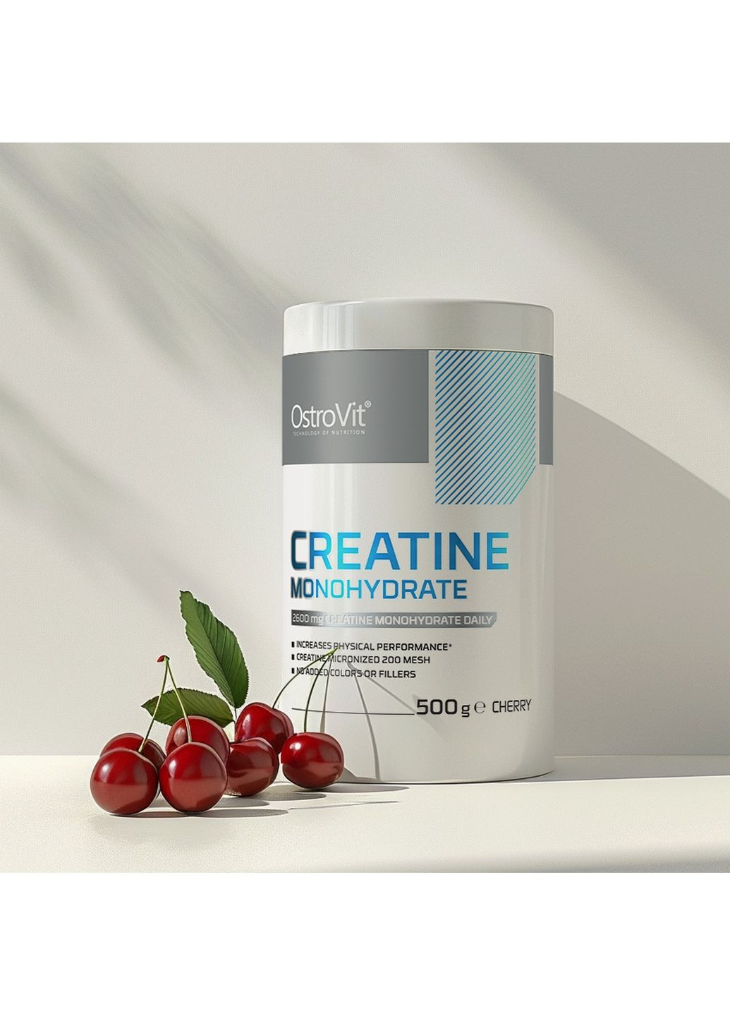 Креатин Creatine Monohydrate, 500 грамм Вишня Ostrovit (293342527)