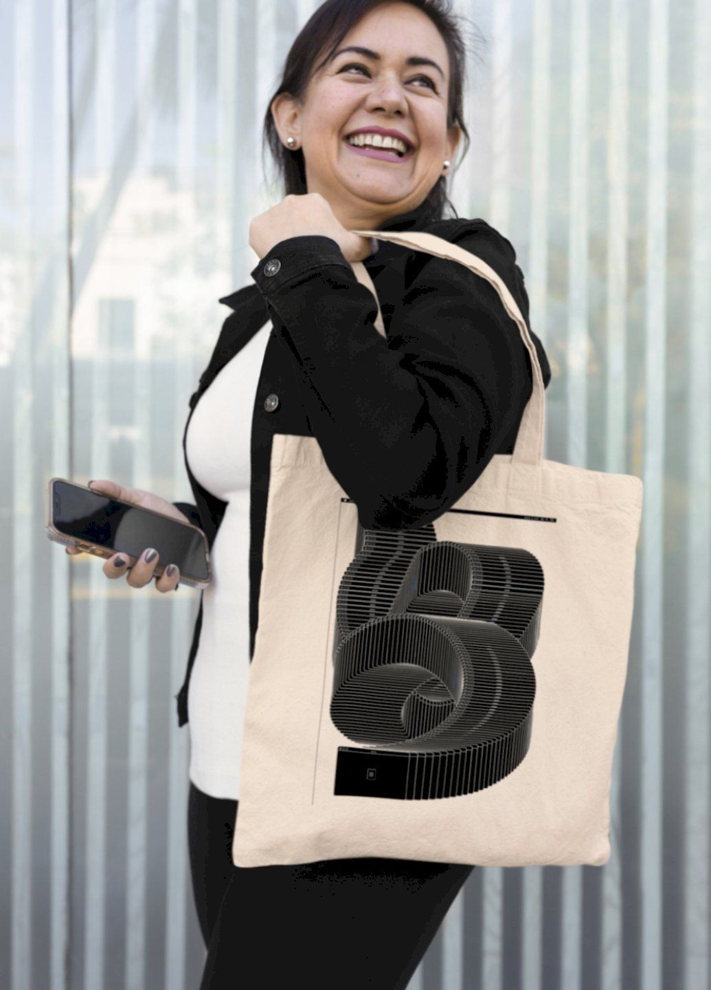 Эко-сумка шопер Ctrl+ натуральный "Folders" Ctrl+ (303773033)