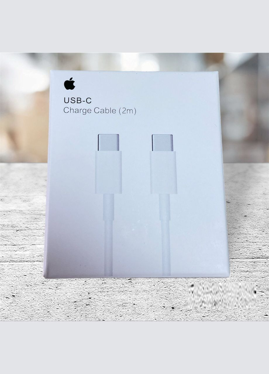 Кабель USB-C для iPhone, iPad, MacBook (Type-C - Type-C) 2m No Brand (346483746)