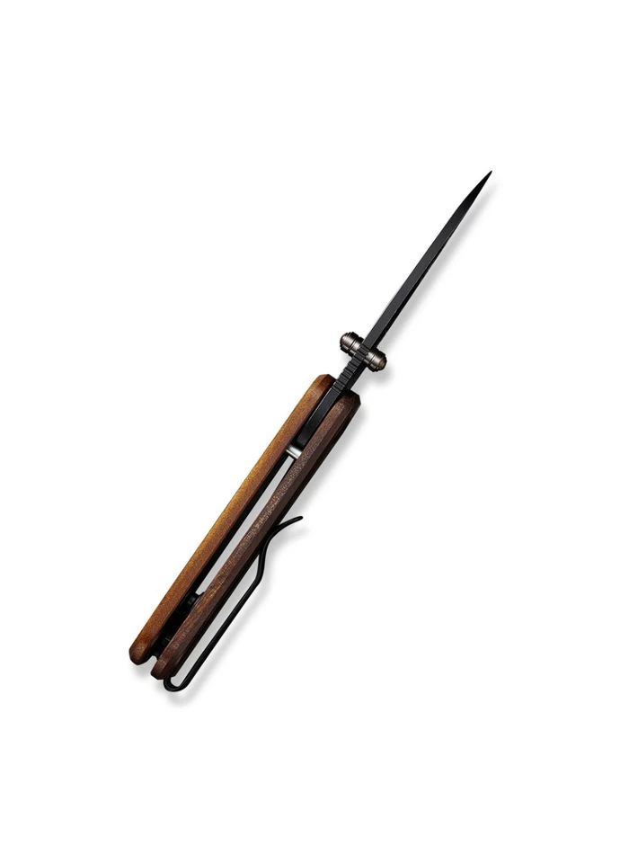 Ніж складаний Baby Banter Cuibourtia Wood C19068SB-2, EDC ніж, вага 55.7 г, довжина 79.3 мм, твердость 58-60 HRC Civivi (395598504)