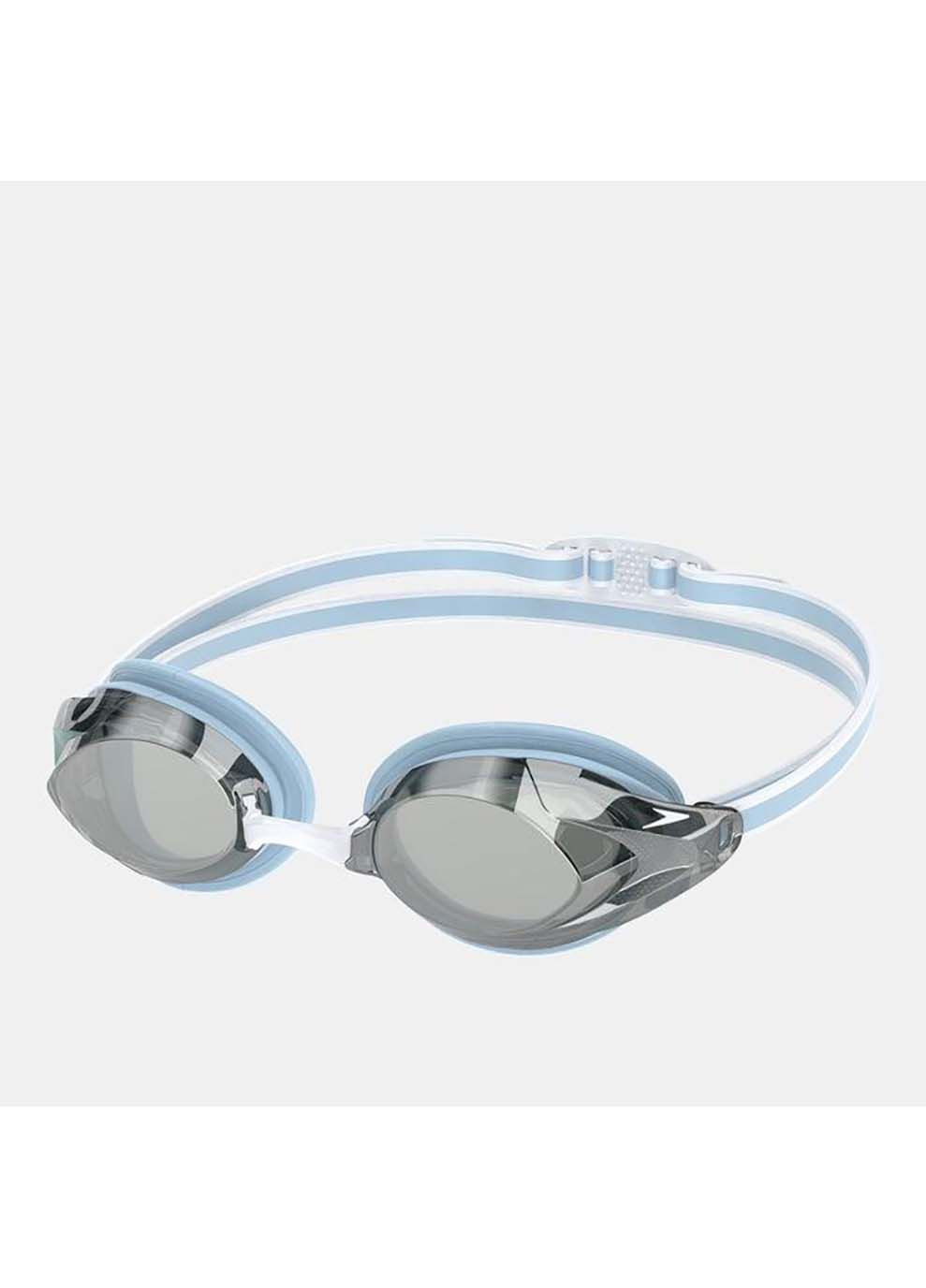 Женские Очки для плавания WOMENS VANQUISHER 3.0 MIRRORED Серый Голубой Speedo (367588715)