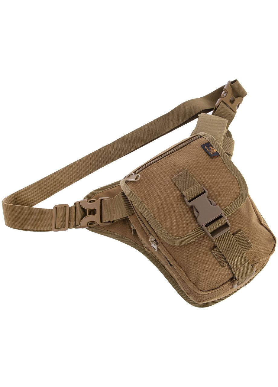 Сумка тактична на стегно SILVER (нейлон, оксфорд 900D, р-р 25х18х6см, 3л, Хакі) (TY-9001_Хакі) SILVER KNIGHT (361436383)