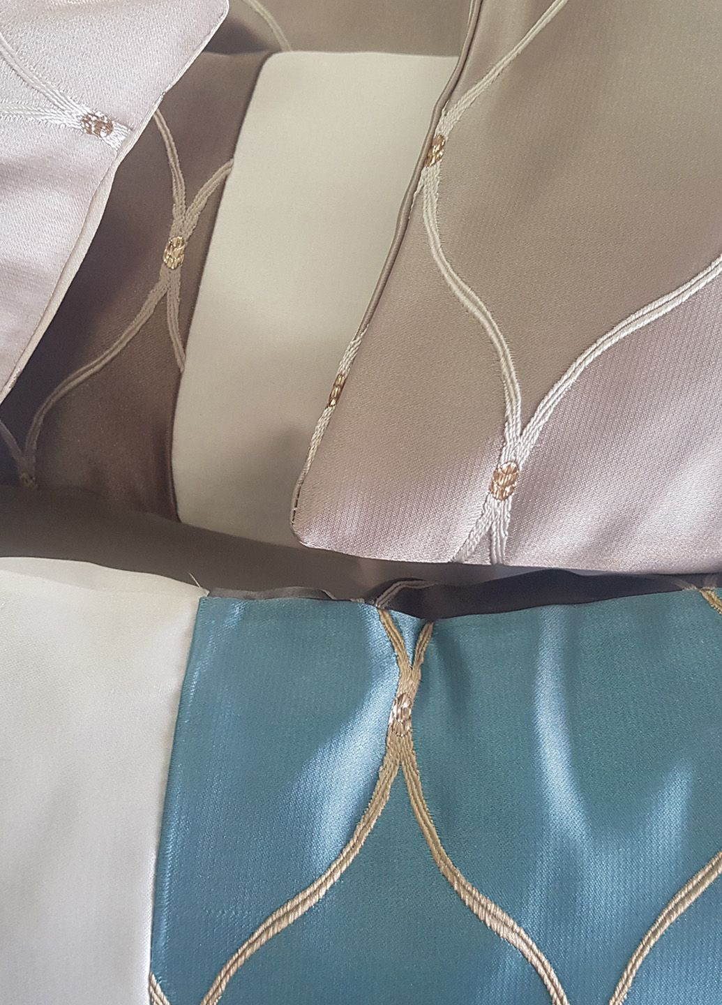 Комплект декоративних подушок Sota 40х40см 1шт 40х20см 1шт 36х20см 1шт 30х20см 1шт 22х22см 1шт різнокольорові (п_0675) Firanka Geometric (315040611)