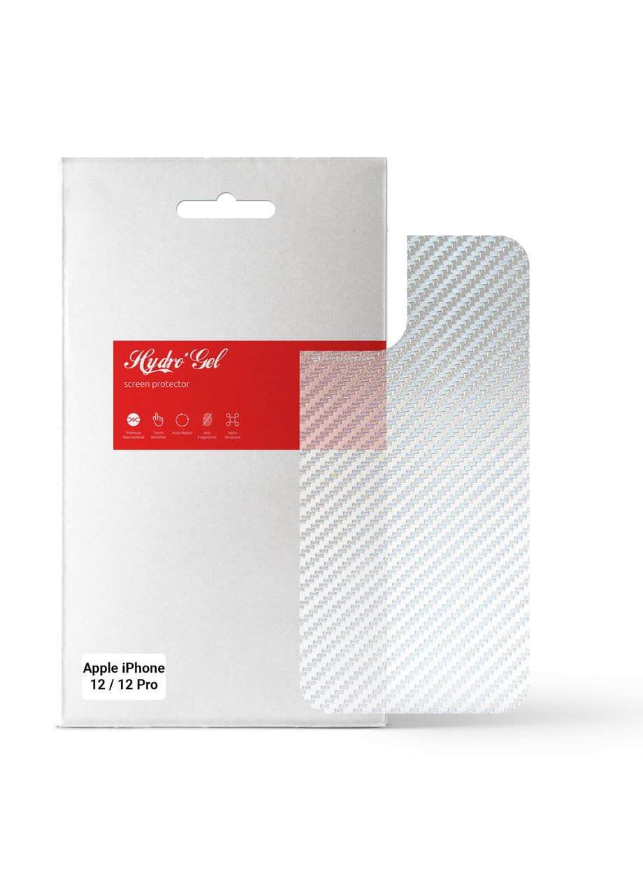 Защитная пленка на заднюю панель Apple iPhone 12/12 Pro Carbone Transparent (ARM61072) ArmorStandart (327890227)