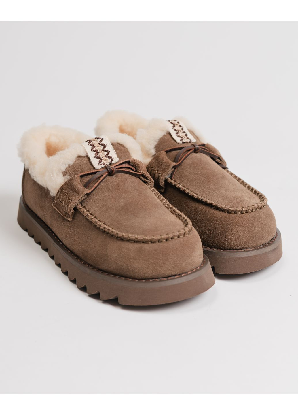 ALLSY Туфлі жіночі утеплені замша вовна хакі з натуральна замша, китай — зима (362106375)