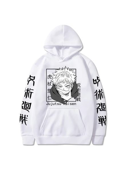 Худі, біла аніме для підлітка дівчинки 2789018661 размер см Thrasher (365761418)