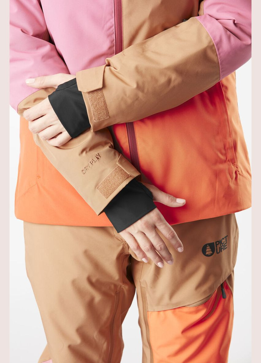 Куртка женская Seen Woman 2024 Розовый-Оранжевый Picture Organic (278272894)
