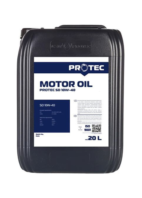 Моторное масло SD (20 л, 10W-40) полусинтетическое (41121) Protec (294202354)