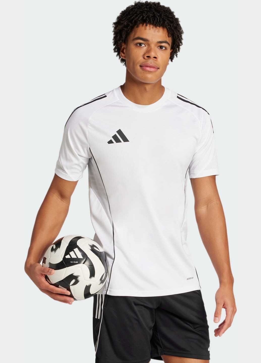 Тренувальне джерсі Tiro 25 Competition adidas логотип білий спортивні