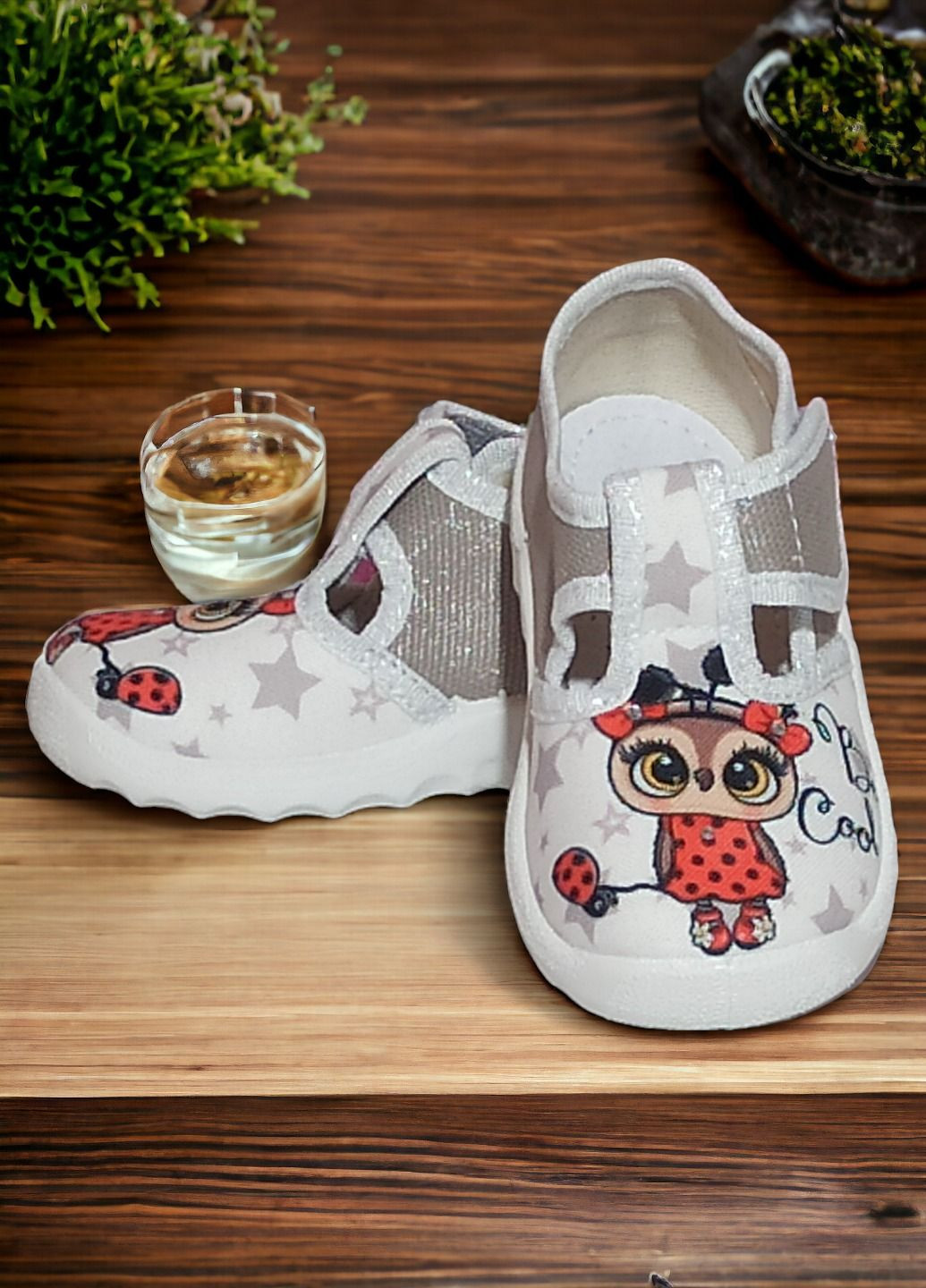 Дитячі ортопедичні тапочки капчики на липучці для дівчинки Валді Waldi (327432046)