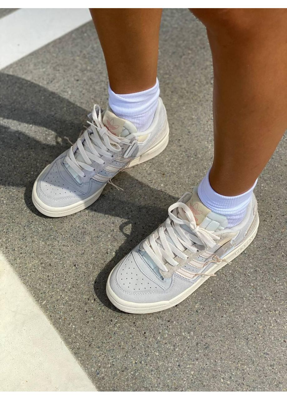 Бежеві Осінні кросівки чоловічі adidas forum 84 low premium адідас форум 84 No Brand