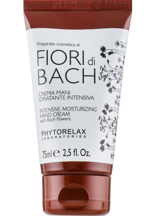 Крем для рук зволожуючий FLORI DI BACH Energizing PhL Fiori Di Bach Intensive Moisturizing Hand Cream 75ml (447069-31023174) Phytorelax Laboratories (368740336)