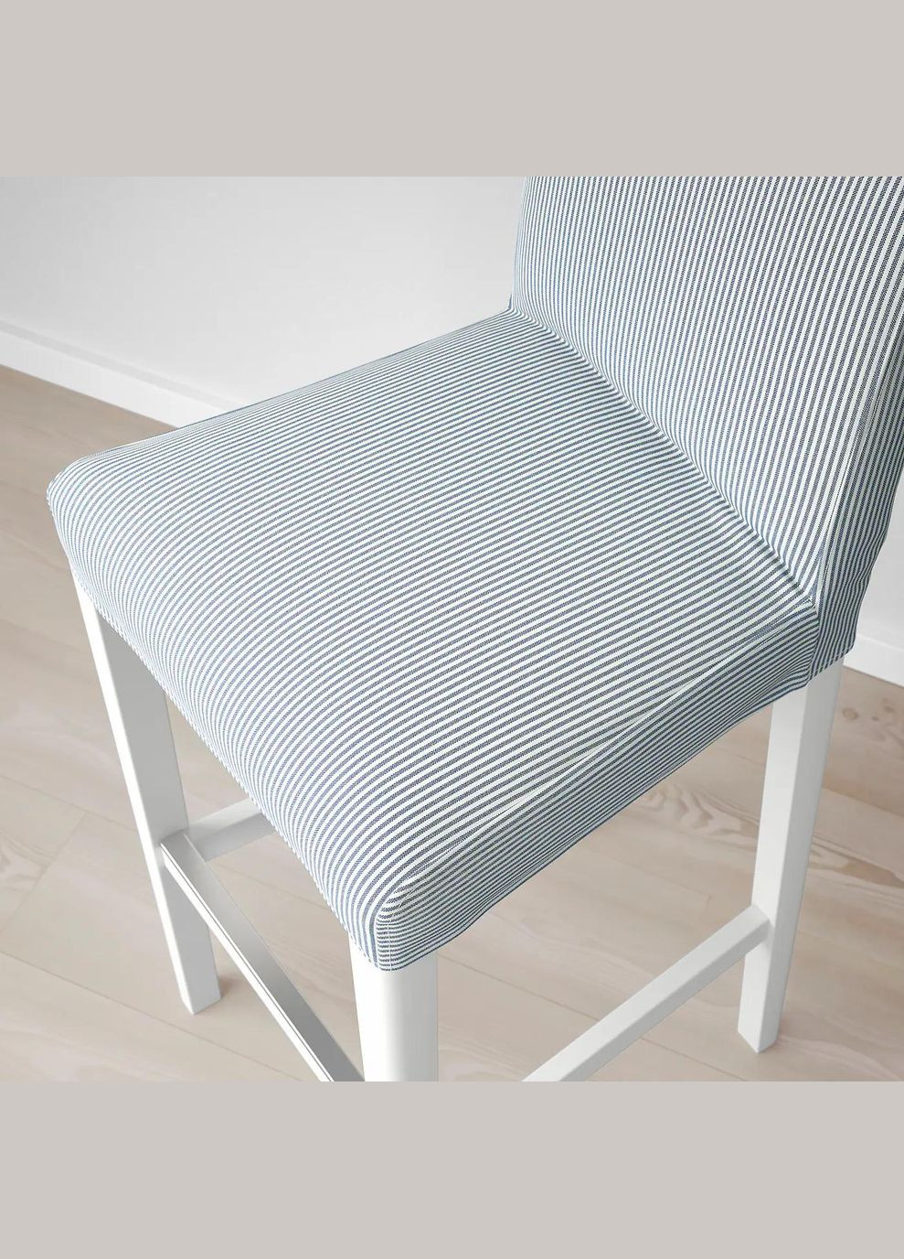 Барний стілець зі спинкою ІКЕА BERGMUND 75 см (s69399752) IKEA (278408221)