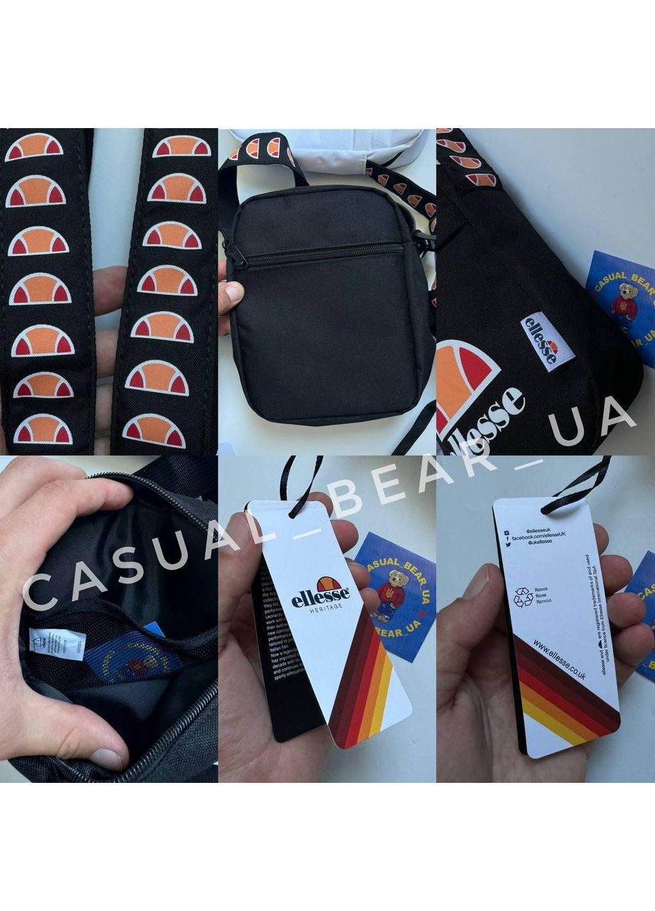 Сумка Еліс Лампаси - месенджер Lampas Білий No Brand (362501804)