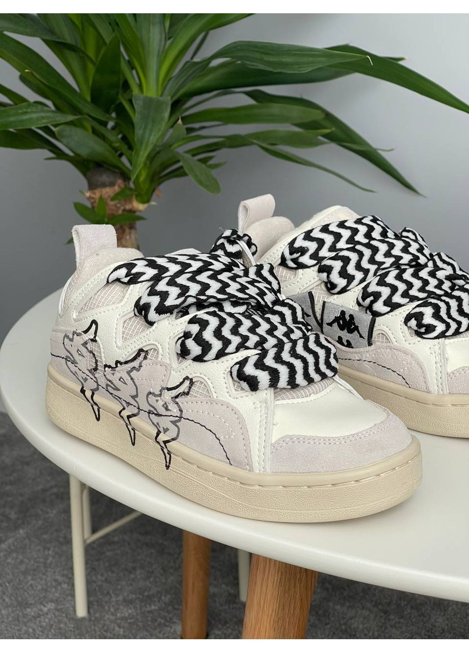 Кросівки жіночі і чоловічі Kappa Fatty Beige | Каппа Фетті бежеві No Brand бежеві демісезони (360755604)