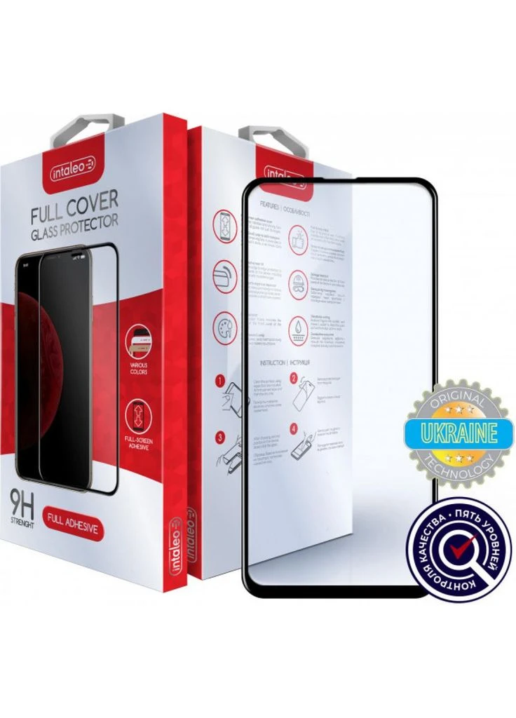 Скло захисне (m432708) Intaleo Huawei P40 Lite (367069048)