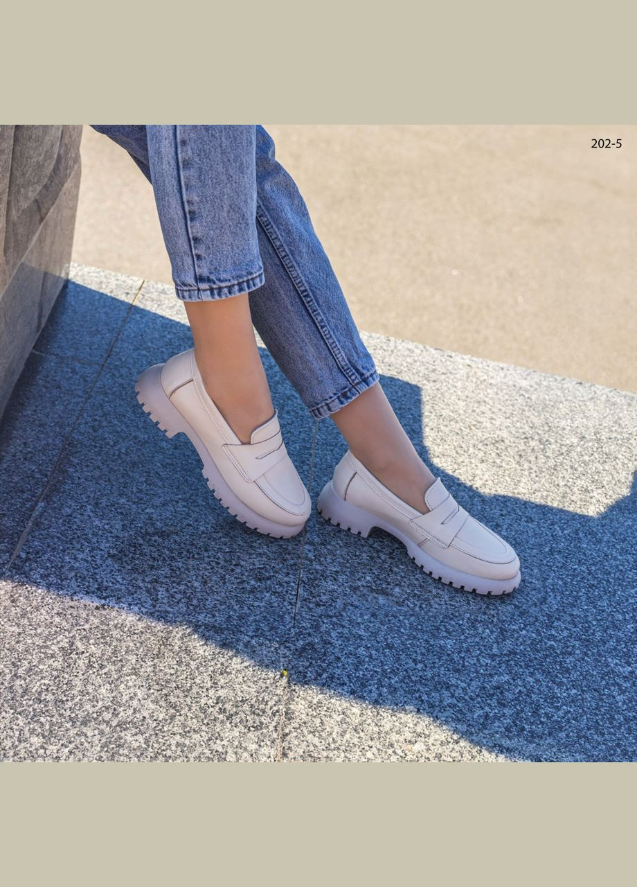 Vakko Лофери лофери молочний з натуральна шкіра, — всесезон (326487990)