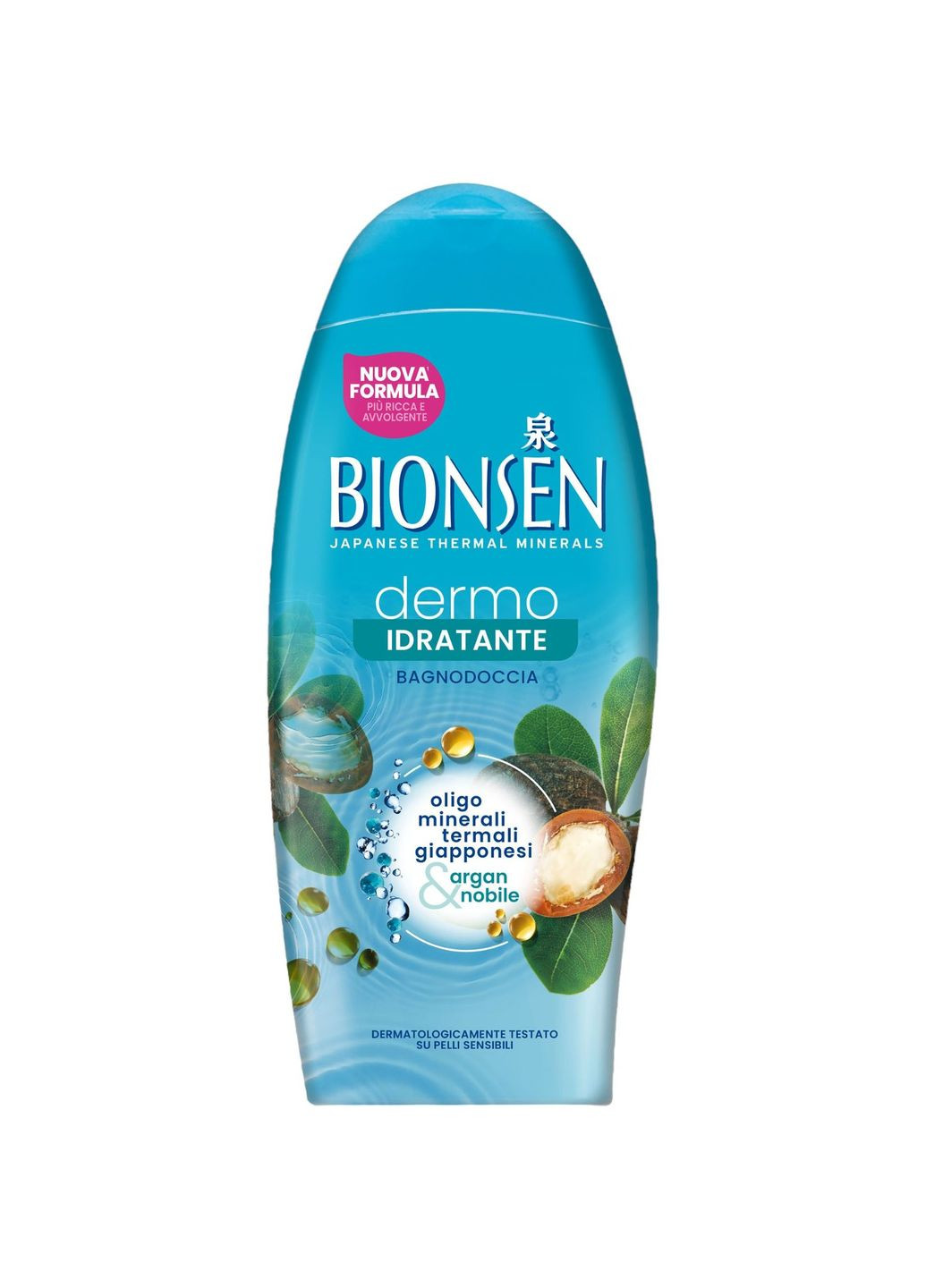 Гель для душа Восстанавливающий с арганом Kicho, 650 мл Bionsen (328395210)