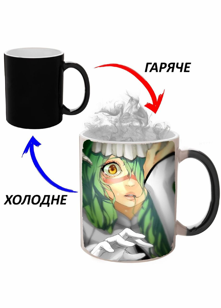 Чашка хамелон Блич Аниме #014 (кружка, чашка) Черная 330 мл No Brand (323472395)