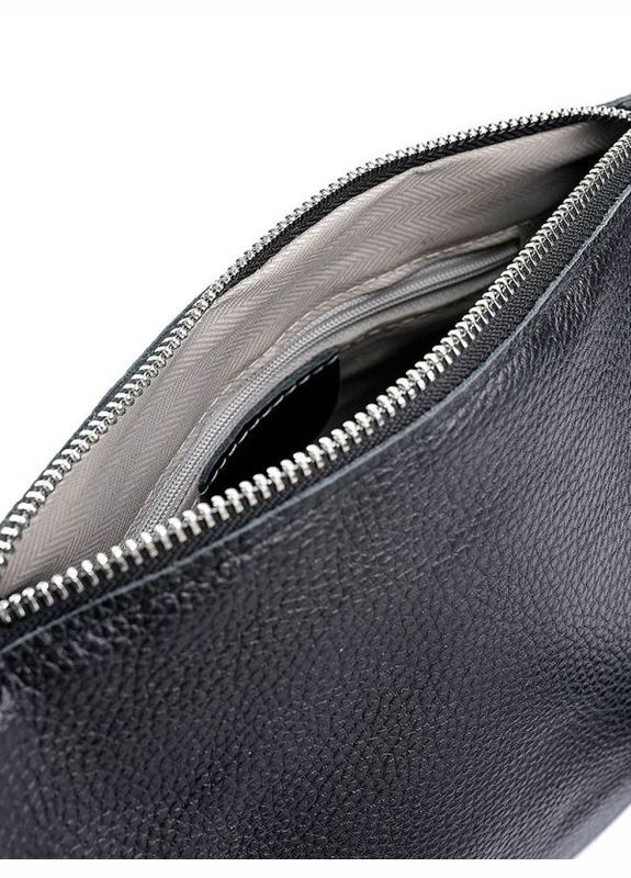 Сумка кожаная женская Кросс Боди функциональная черная NIUNIU (298616618)