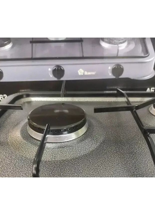 Газовая настольная плита MS-6603 на 3 конфорки металлическая эмалированная поверхность Серая Domotec (361851576)